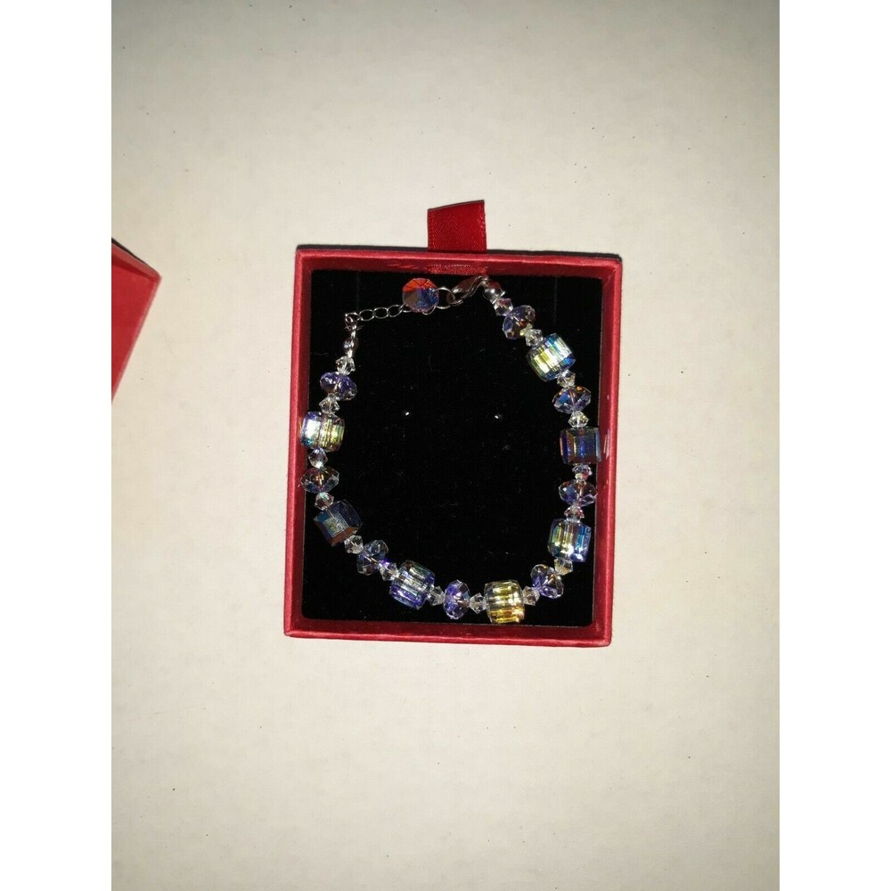 Costume White Cubic Zirconia CZ Tennis Bracelet Gift 8"